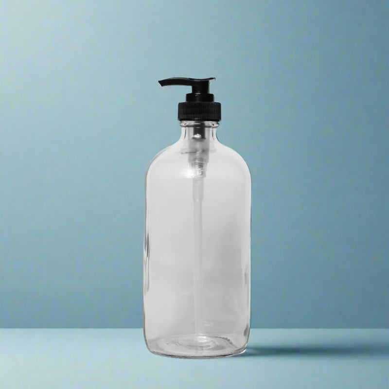 16 oz Glass Pump Bottle