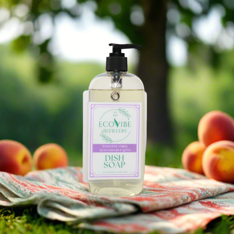 Peachy Vibes Biodegradable Dish Soap