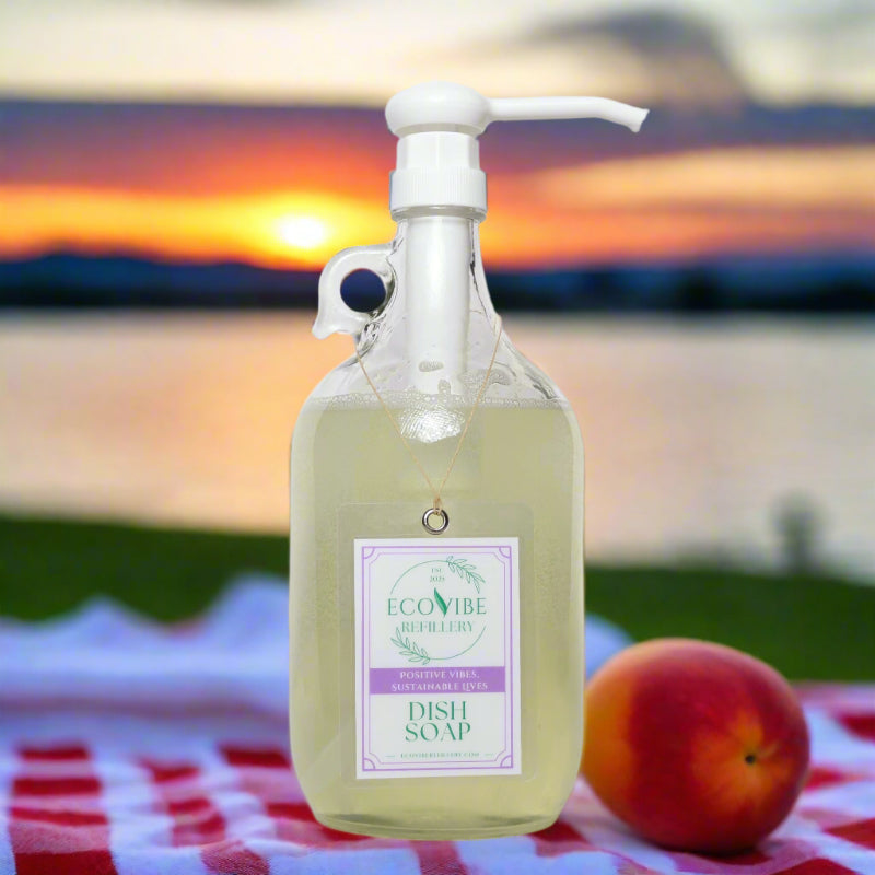 Peachy Vibes Biodegradable Dish Soap