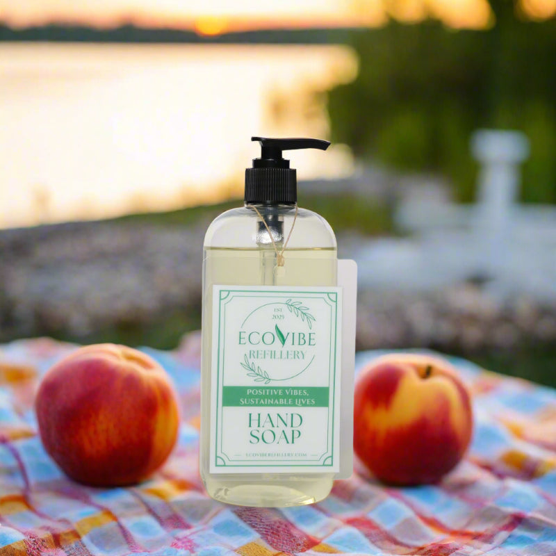 Peachy Vibes Biodegradable Liquid Hand Soap