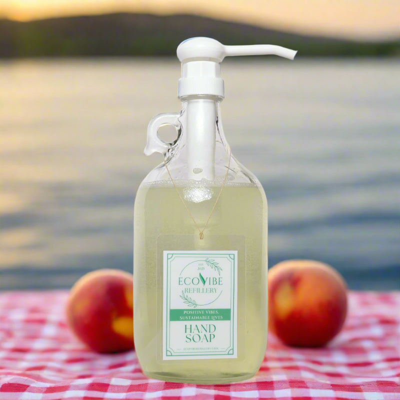 Peachy Vibes Biodegradable Liquid Hand Soap