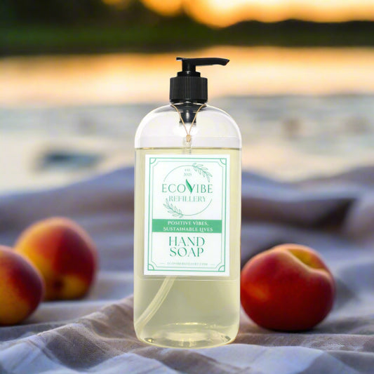 Peachy Vibes Biodegradable Liquid Hand Soap